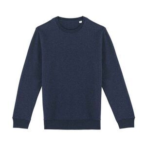 Native Spirit Unisex Adult Crew Neck Sweatshirt / Navy Blue/Heather